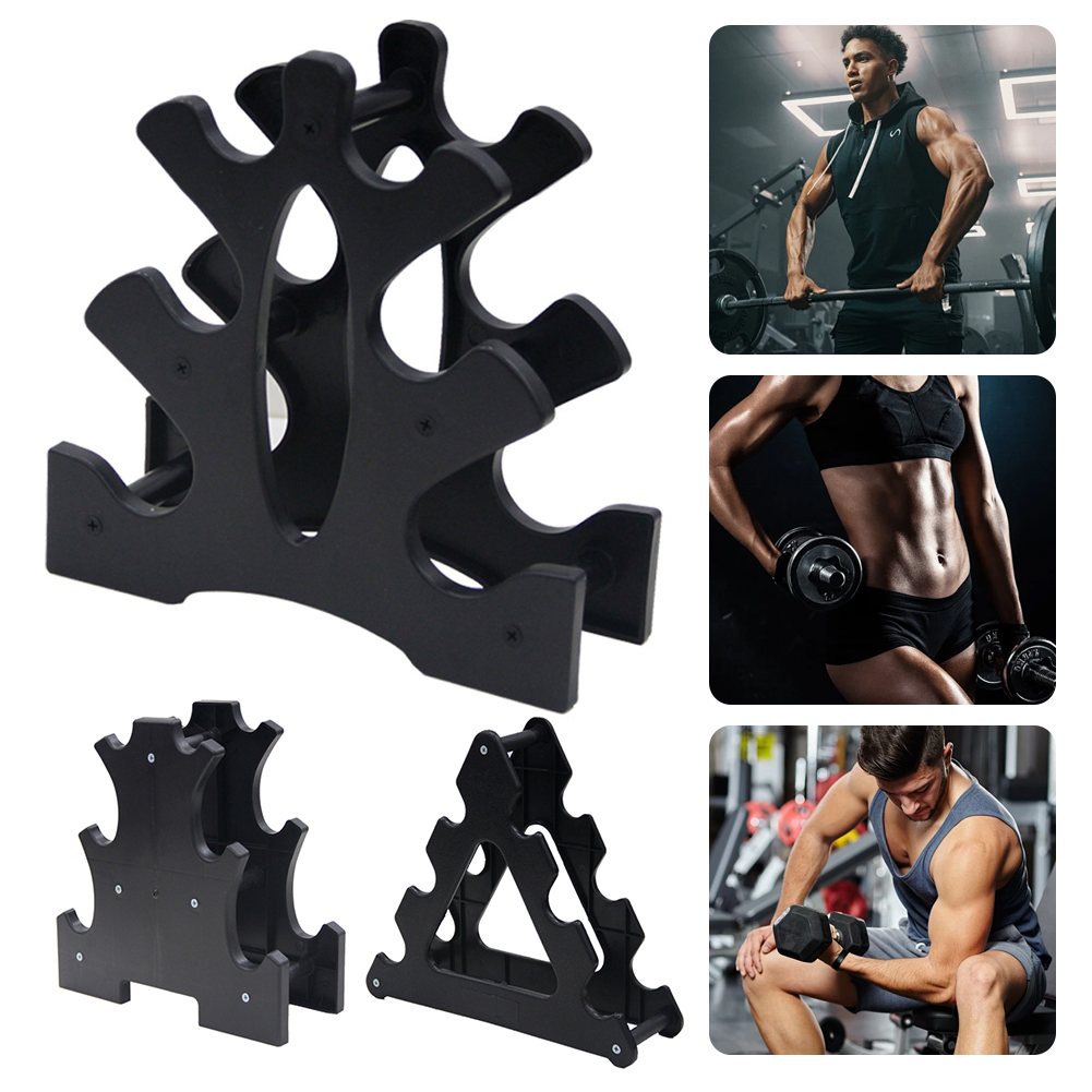 Home Gym Organization - Органайзер для хранения гантелей, 3-ярусная стойка
