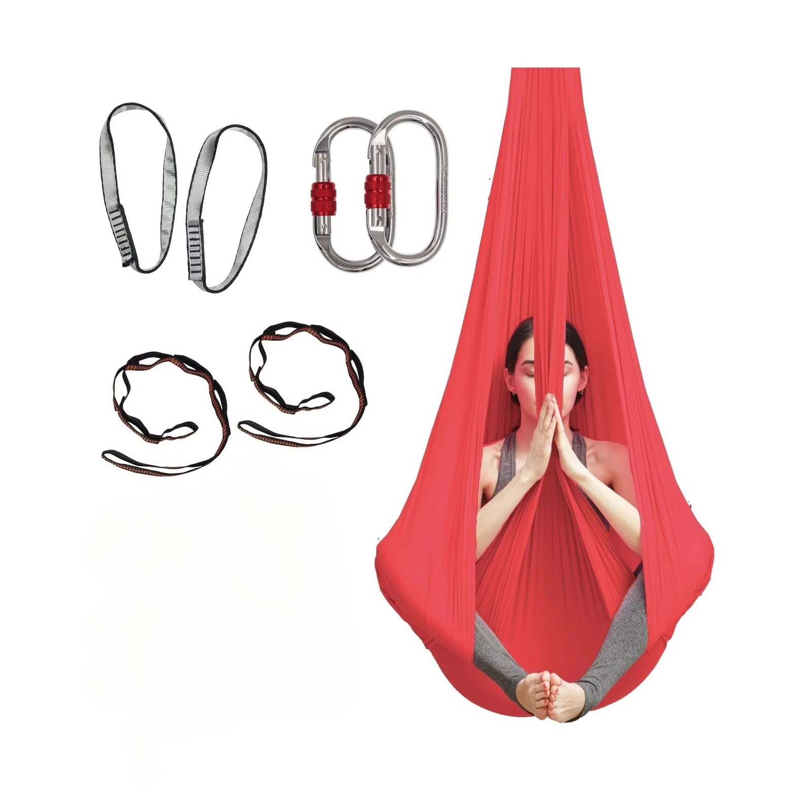 Home Gym Kit - Набор для аэройоги Active Silk: гамак-качели