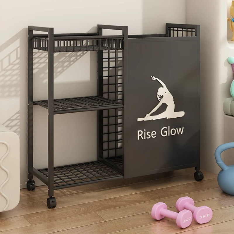 Home Gym Organization - Мобильная тележка для фитнеса с колесами