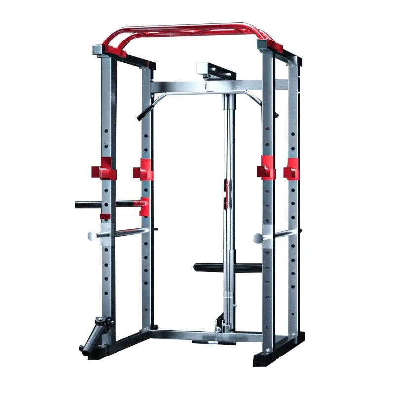 Home Gym Rack With Cables - Многофункциональный силовой тренажер-комбо: стойка для приседаний,