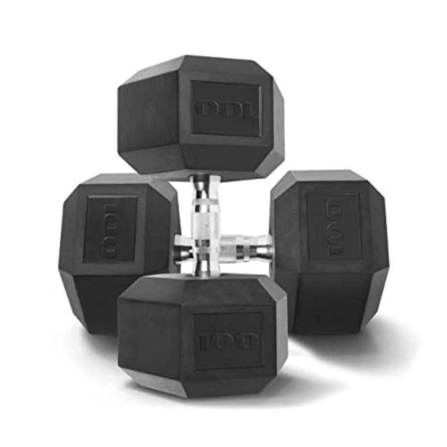 Home Gym Body Solid - Гантели шестигранные из чугуна с резиновым