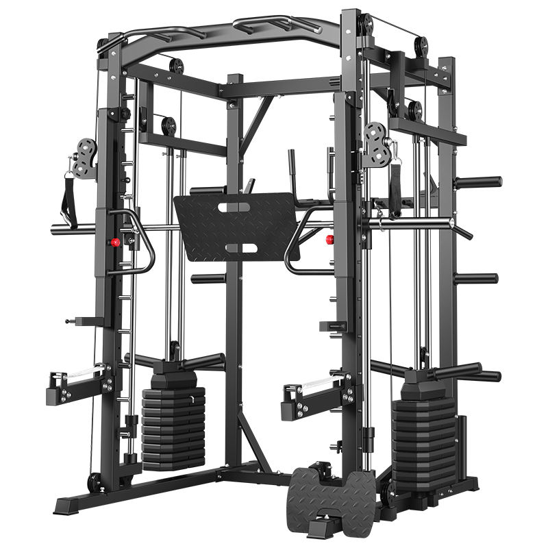 Home Gym Weight Machine - Многофункциональный силовой тренажер Smith Machine: Профессиональное