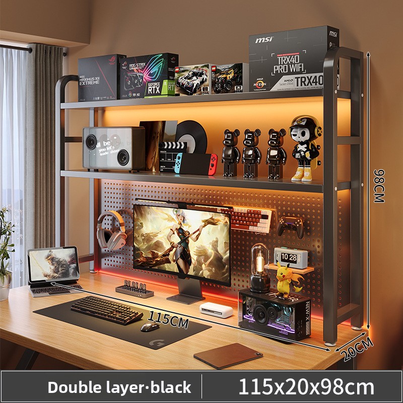 Home Gym Organization - Настольная полка-органайзер из кованого железа с