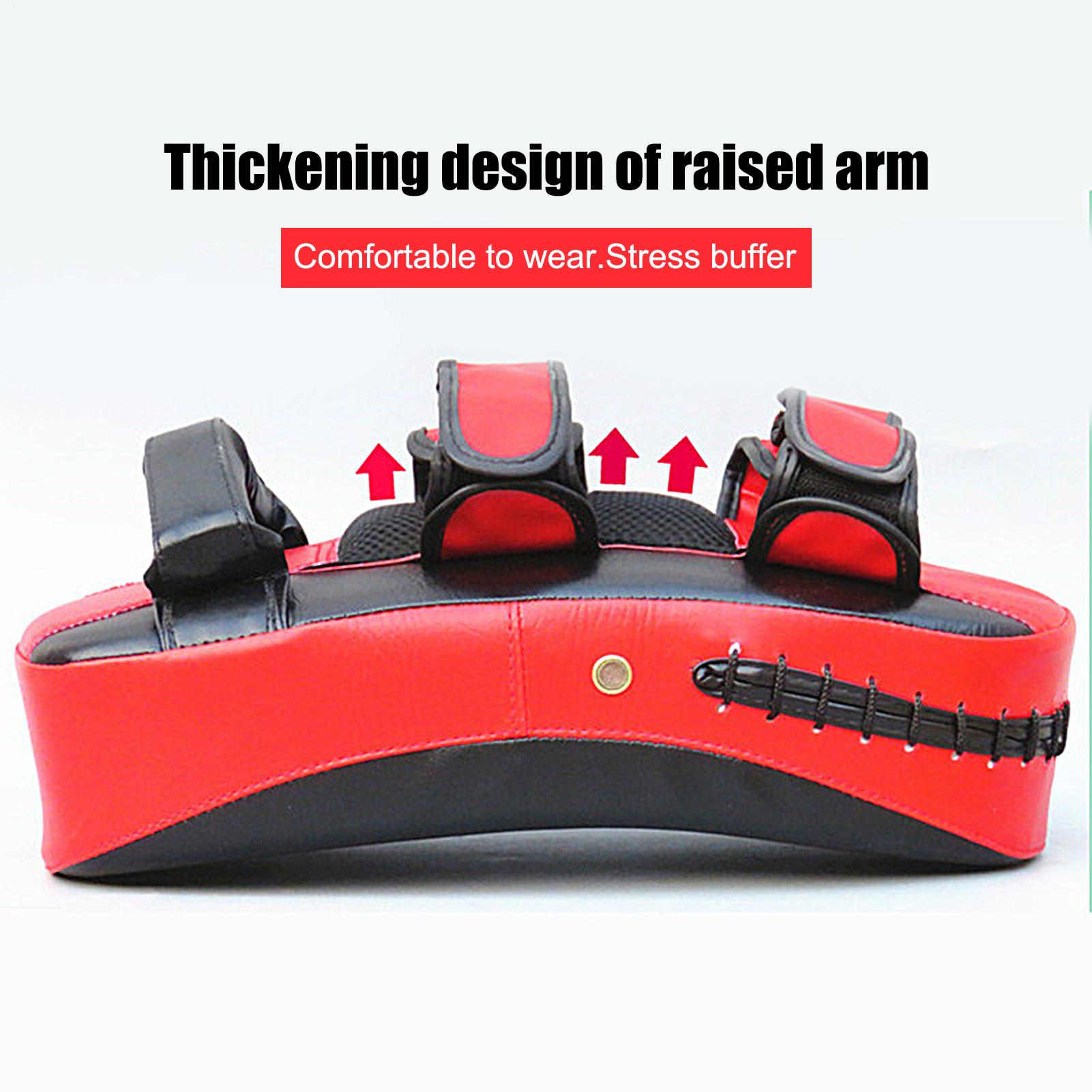 Home Gym Trainer - Боксерские лапы из искусственной кожи, изогнутые,