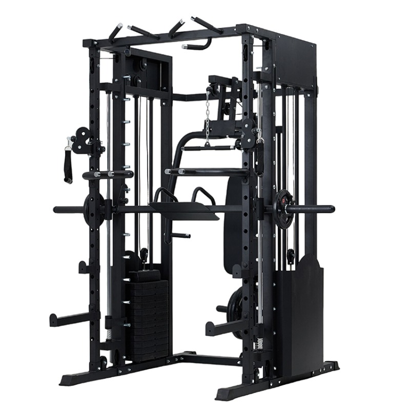 Home Gym Rack With Cables - YTYIN Многофункциональный тренажер «Всё в одном»:
