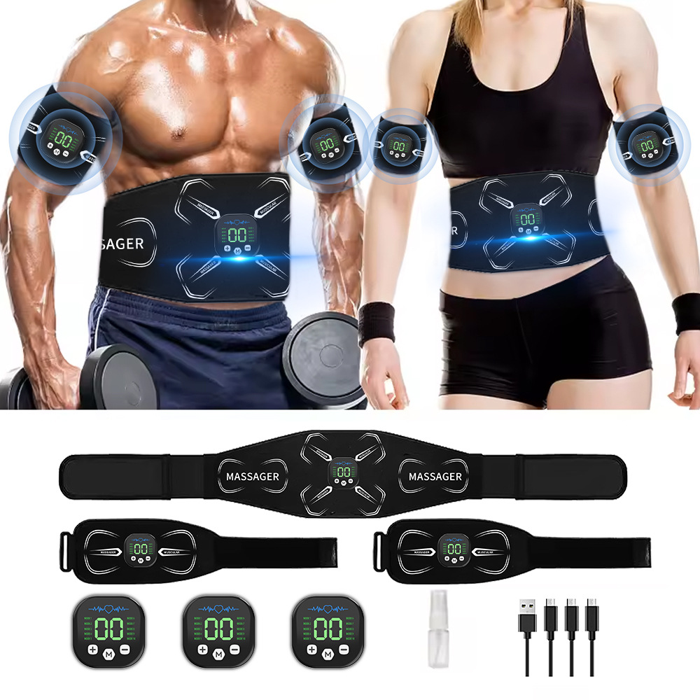 Home Gym Weight Machine - Электростимулятор мышц EMS: тренажер для пресса,