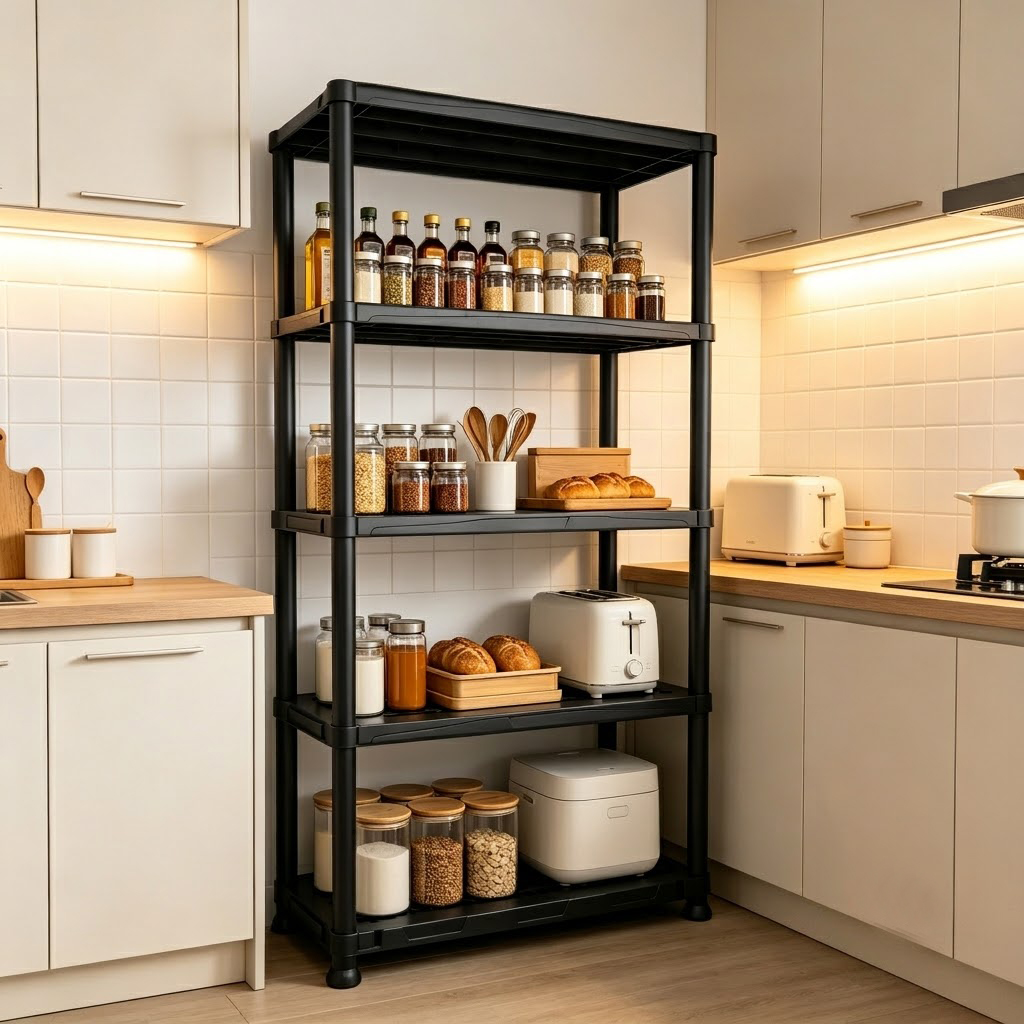 Стеллаж для хранения из пласти – обзор и цена Home Gym Organization