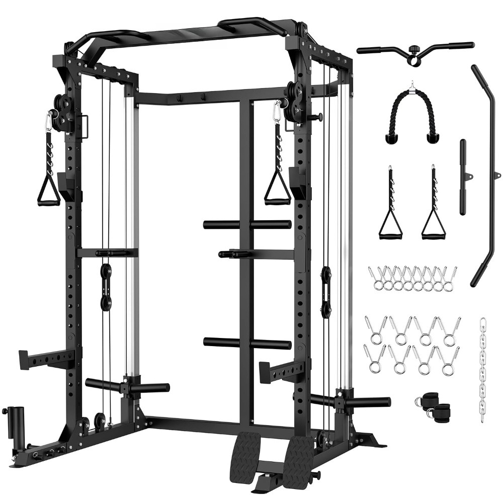 Многофункциональная силовая ст – обзор и цена Home Gym Rack With Cables