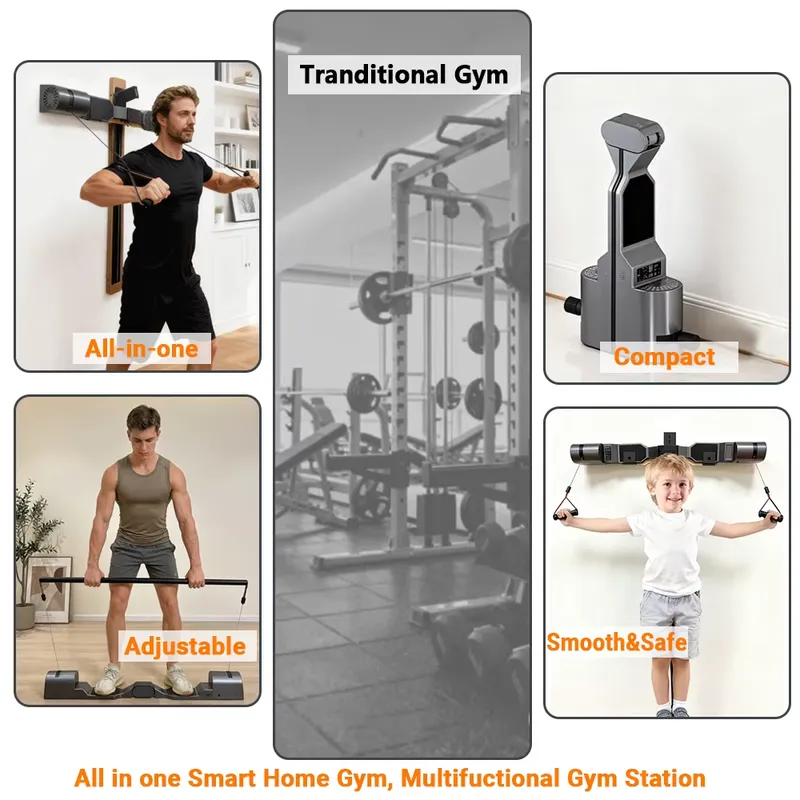Многофункциональный тренажерны – обзор и цена Home Gym Rack With Cables