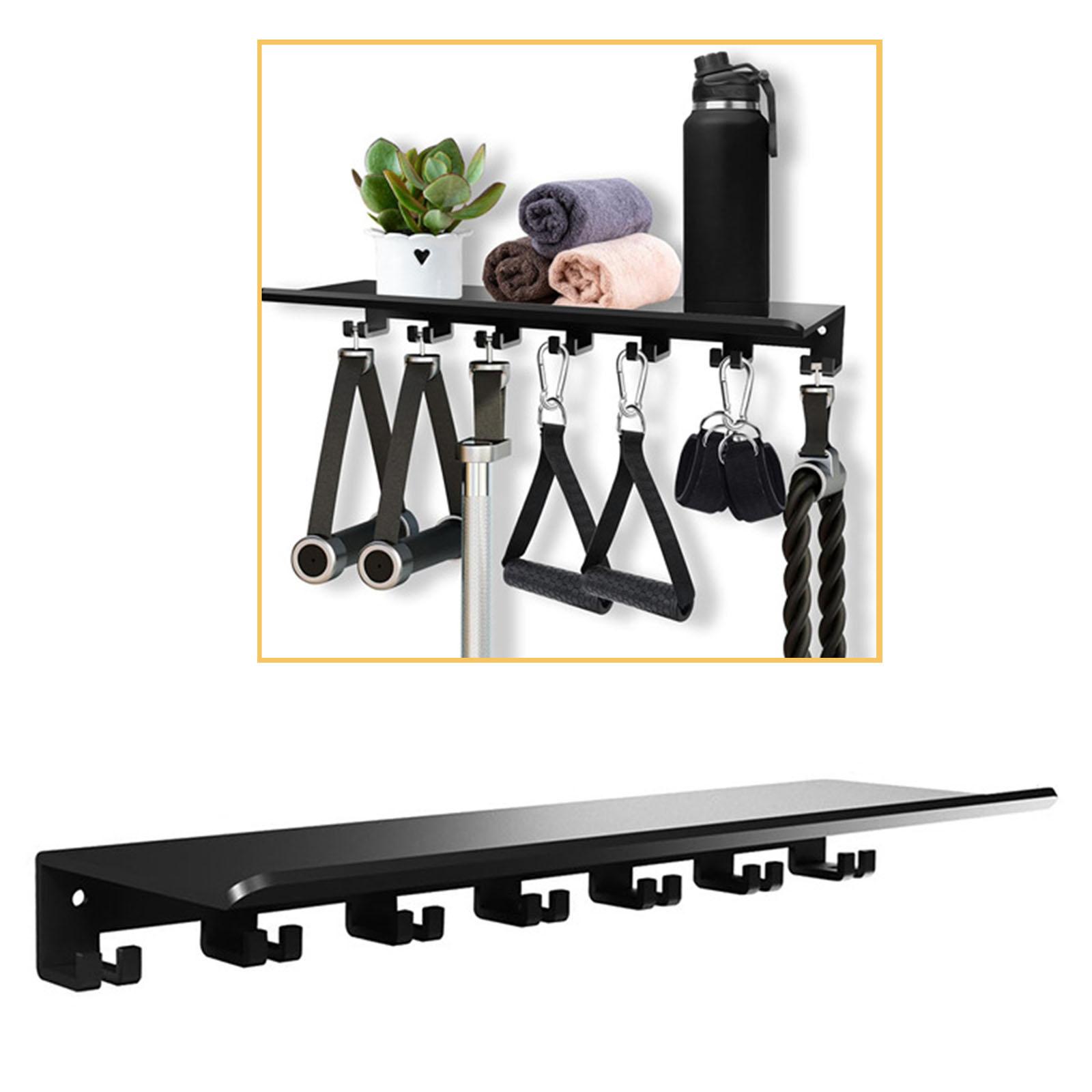 Плавающая металлическая полка  – обзор и цена Home Gym Organization