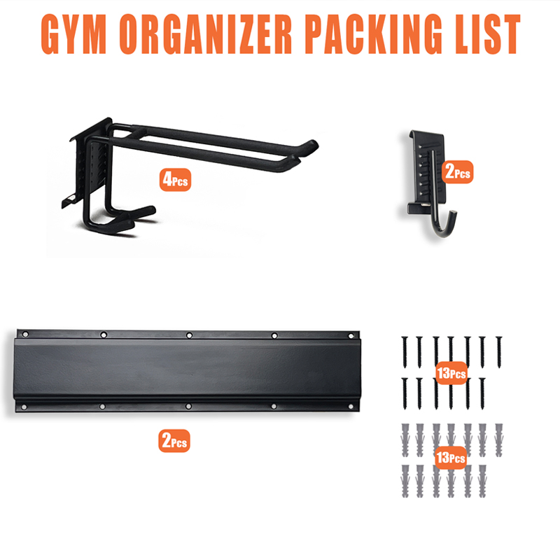 Настенная стойка для хранения  – обзор и цена Home Gym Rack With Cables