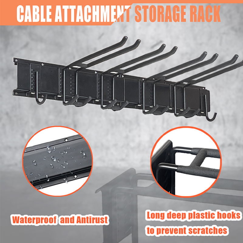 Настенная стойка для хранения  – обзор и цена Home Gym Rack With Cables