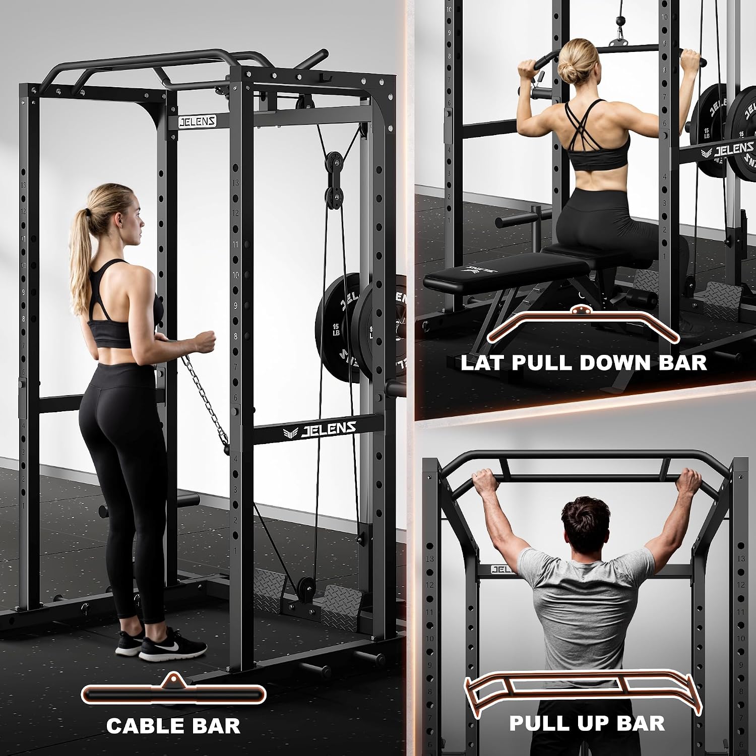 Многофункциональная силовая ра – обзор и цена Home Gym Rack With Cables