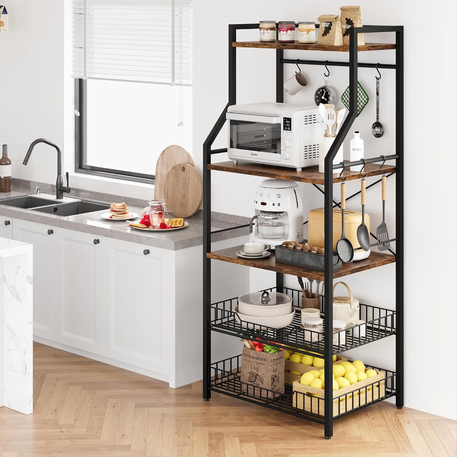 Пятиуровневая кухонная полка-с – обзор и цена Home Gym Organization
