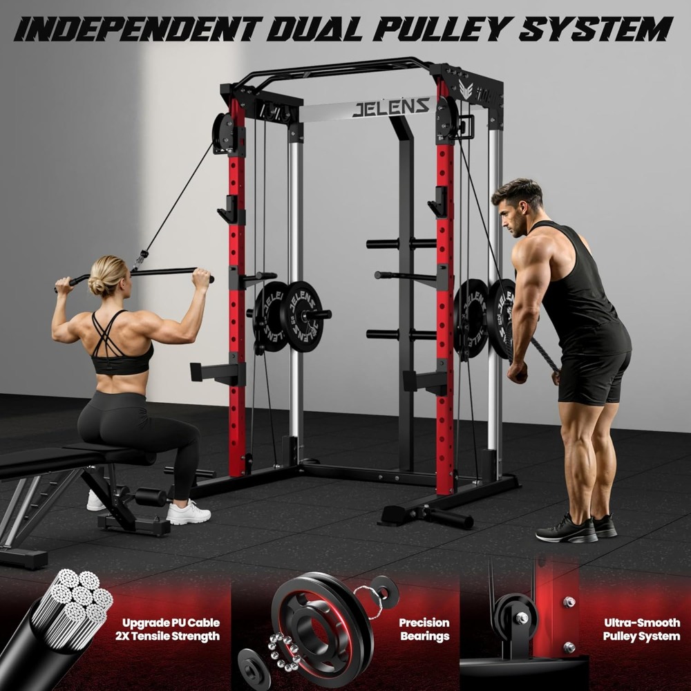 Многофункциональная силовая ст – обзор и цена Home Gym Rack With Cables