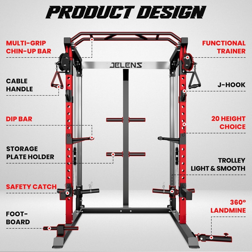 Многофункциональная силовая ст – обзор и цена Home Gym Rack With Cables