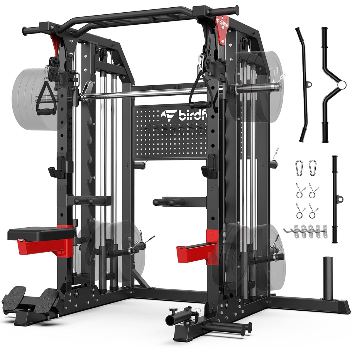Многофункциональный силовой тр – обзор и цена Home Gym Rack With Cables