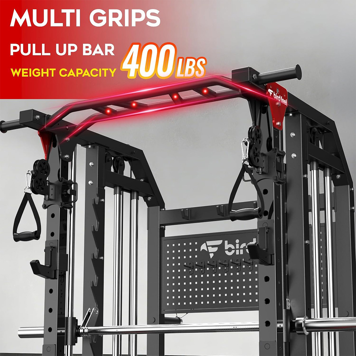 Многофункциональный силовой тр – обзор и цена Home Gym Rack With Cables