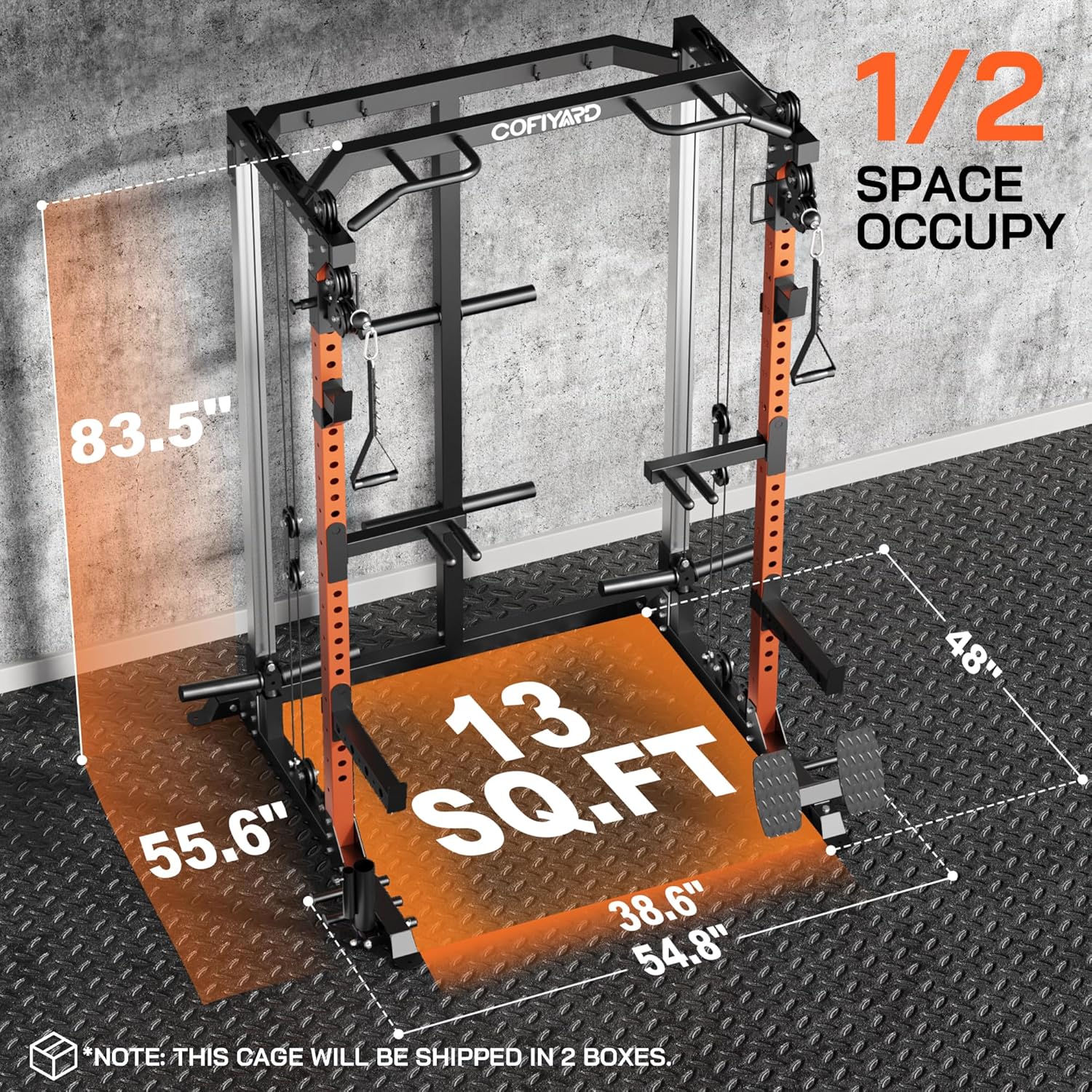 Многофункциональная силовая ра – обзор и цена Home Gym Rack With Cables