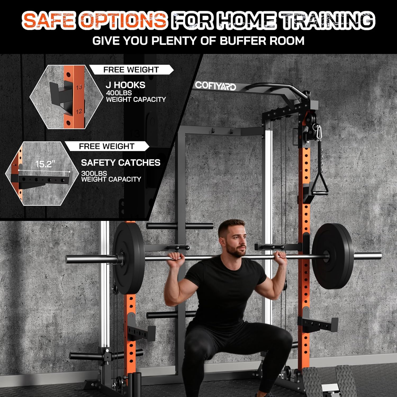 Многофункциональная силовая ра – обзор и цена Home Gym Rack With Cables