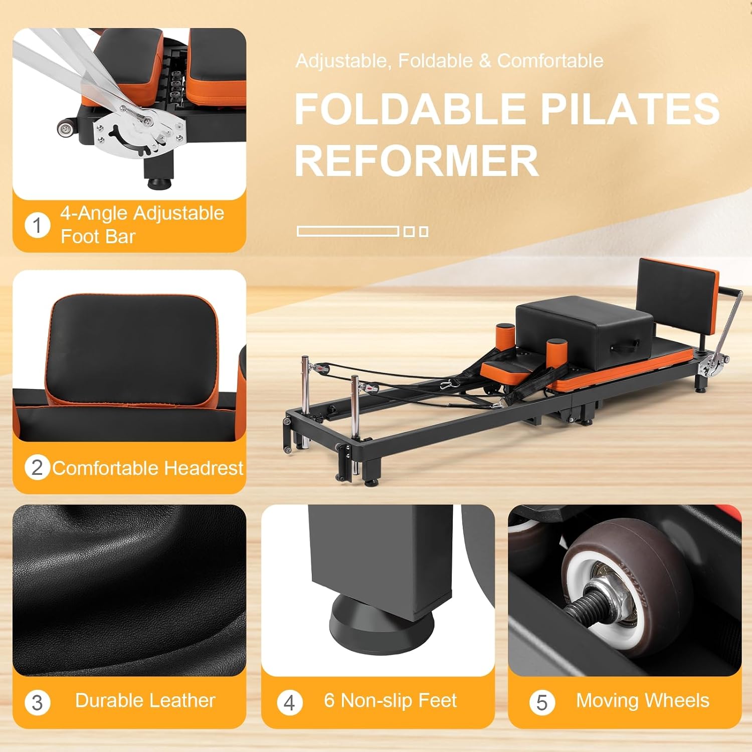 Пилатес-реформер, складной тре – обзор и цена Home Gym In A Box