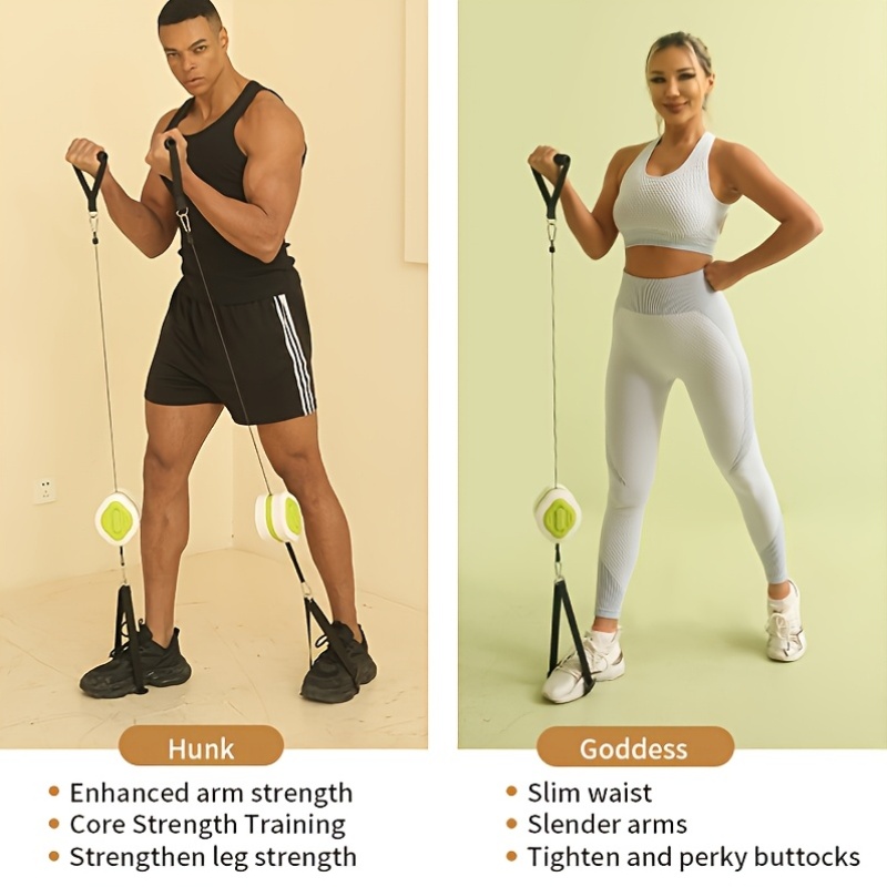 Портативный выдвижной тренажер – обзор и цена Home Gym Kit