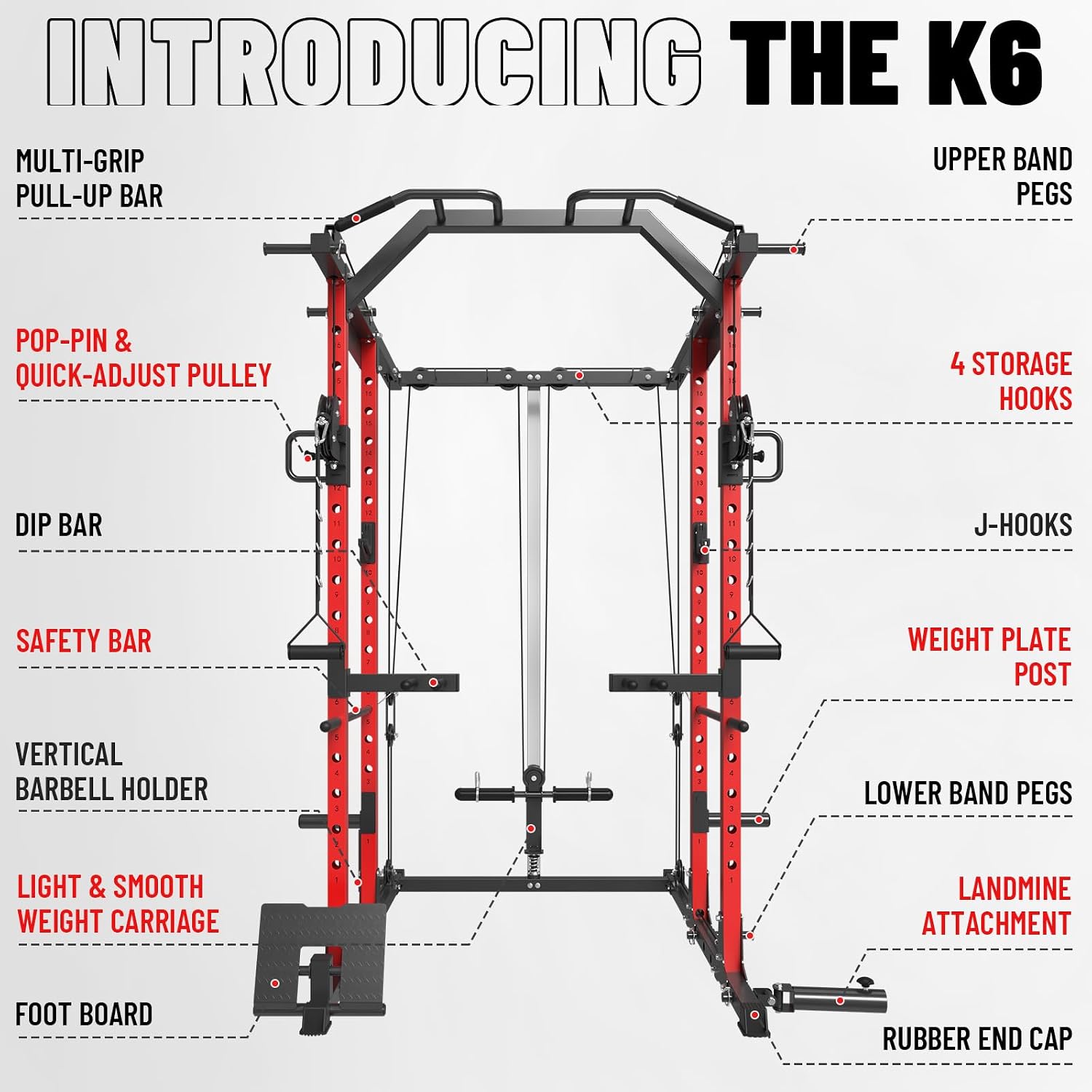 Тренажерный комплекс с кроссов – обзор и цена Home Gym Rack With Cables