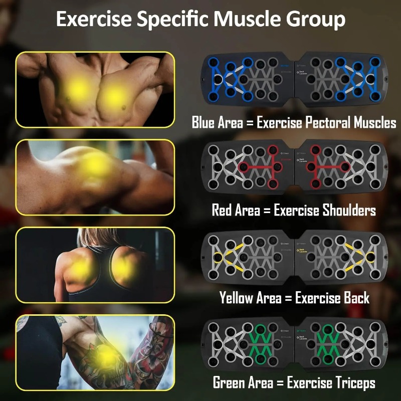 Складная доска для отжиманий с – обзор и цена Home Gym Weight Machine